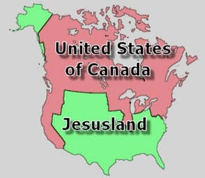 Jesusland New States